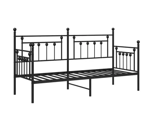 Voodiraam Peaga Must 75 X 190 Cm Teras