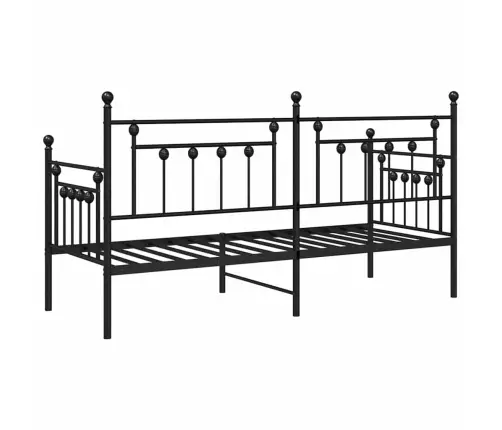 Voodiraam Peaga Must 75 X 190 Cm Teras