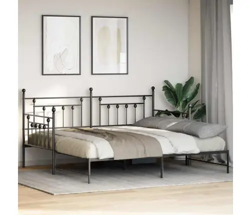 Voodiraam Peaga Must 100 X 200 Cm Teras