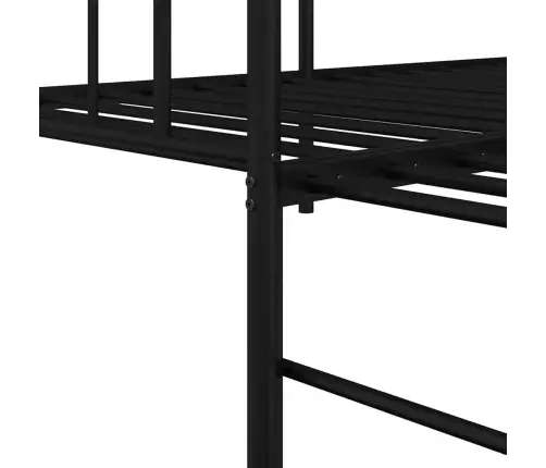 Voodiraam Peaga Must 107 X 203 Cm Teras