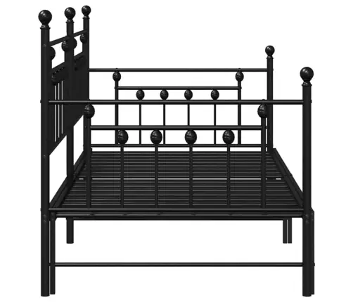 Voodiraam Peaga Must 107 X 203 Cm Teras