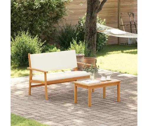 4 Daļu Dārza Dīvānu Komplekts Ar Spilveniem, Masīvkoks Akācija Vidaxl