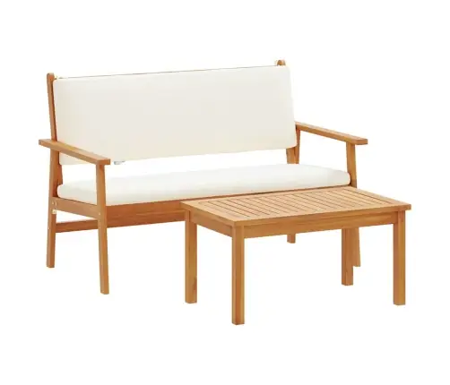 4 Daļu Dārza Dīvānu Komplekts Ar Spilveniem, Masīvkoks Akācija Vidaxl