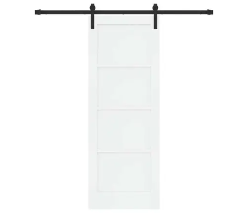 Slankios Durys Balta Ir Juoda 73,5 X 198,5 Cm