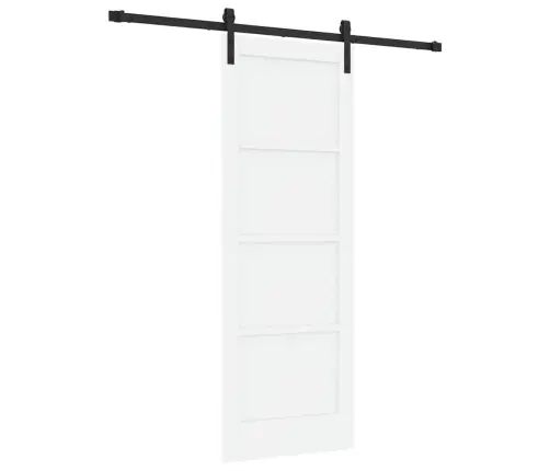 Slankios Durys Balta Ir Juoda 73,5 X 198,5 Cm