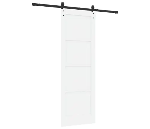 Slankios Durys Balta Ir Juoda 73,5 X 211 Cm