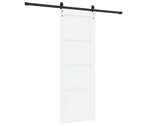 Slankios Durys Balta Ir Juoda 73,5 X 198,5 Cm