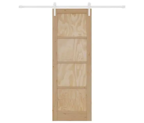 Libisev Uks Pruun 73,5 X 211 Cm Tahke Mänd