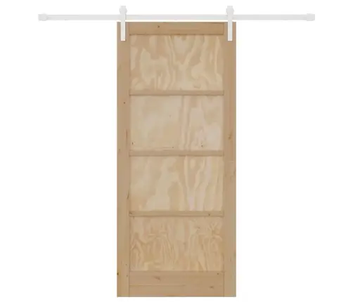 Slankios Durys Natūrali Ir Balta 86 X 198,5 Cm