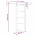 Liuguks Looduslik Ja Valge 86 X 211 Cm Tugev Männipuit Ja Teras