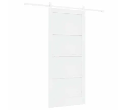 Slankios Durys Balta 93 X 211 Cm Kietos Pušies Mediena