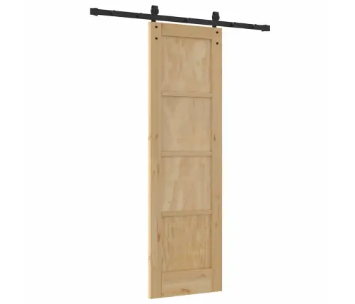 Libisev Uks Pruun 61 X 198,5 Cm Tahke Mänd