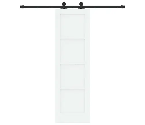 Slankios Durys Balta Ir Juoda 61 X 198,5 Cm