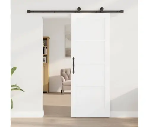 Slankios Durys Balta Ir Juoda 73,5 X 198,5 Cm