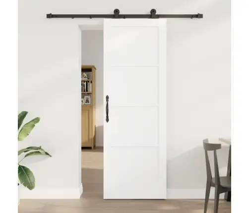 Slankios Durys Balta Ir Juoda 73,5 X 211 Cm