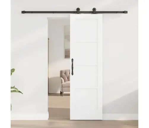 Slankios Durys Balta Ir Juoda 61 X 198,5 Cm