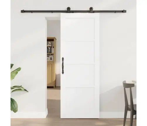 Slankios Durys Balta Ir Juoda 73,5 X 198,5 Cm