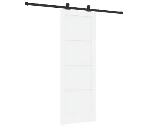 Slankios Durys Balta Ir Juoda 73,5 X 198,5 Cm