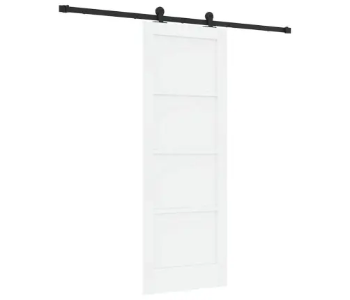 Slankios Durys Balta Ir Juoda 73,5 X 198,5 Cm