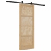Bīdāmās Durvis Ar Aparatūru 78X202 Cm Cieta Koka Priede Vidaxl