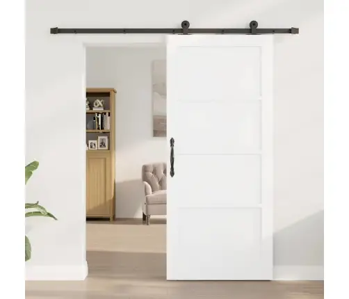 Slankios Durys Balta Ir Juoda 86 X 198,5 Cm