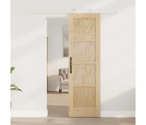 Slankios Durys Ruda 61 X 198,5 Cm Kietos Pušies Mediena