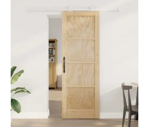 Libisev Uks Pruun 73,5 X 211 Cm Tahke Mänd