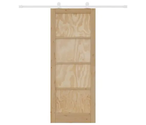 Stumdomų Durų Komplektas Orkdal Natūrali Ir Balta 83 X 211 Cm