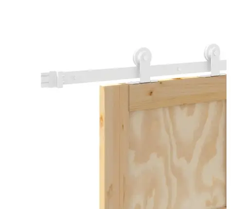 Bīdāmo Durvju Komplekts Orkdal Dabisks Un Balts 86 X 211 Cm Vidaxl