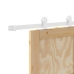 Bīdāmo Durvju Komplekts Orkdal Dabisks Un Balts 86 X 211 Cm Vidaxl