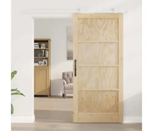 Slankios Durys Orkdal Ruda 93 X 202 Cm Kietos Pušies Mediena