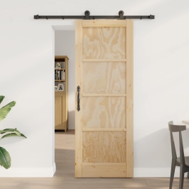 Liugauk Orkdal Naturaalne Ja Must 73.5 X 198.5 Cm