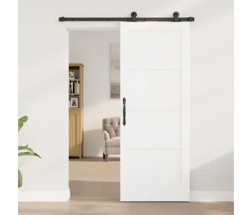 Slankios Durys Orkdal Balta 78 X 202 Cm Kietos Pušies Mediena