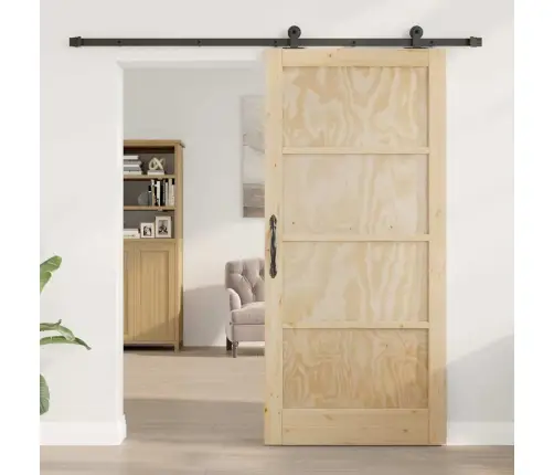 Slankios Durys Orkdal Ruda 93 X 202 Cm Kietos Pušies Mediena