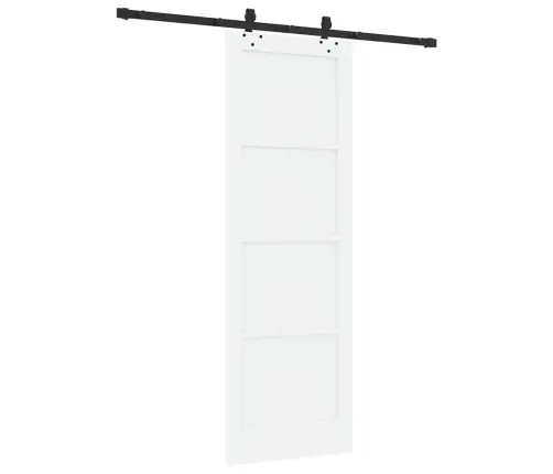 Slankios Durys Balta Ir Juoda 73,5 X 211 Cm