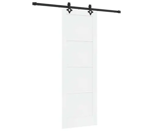 Slankios Durys Balta Ir Juoda 73,5 X 211 Cm