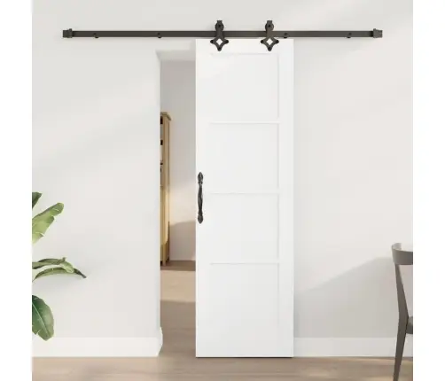 Slankios Durys Balta Ir Juoda 61 X 198,5 Cm