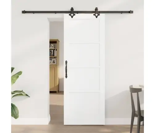 Slankios Durys Balta Ir Juoda 73,5 X 198,5 Cm