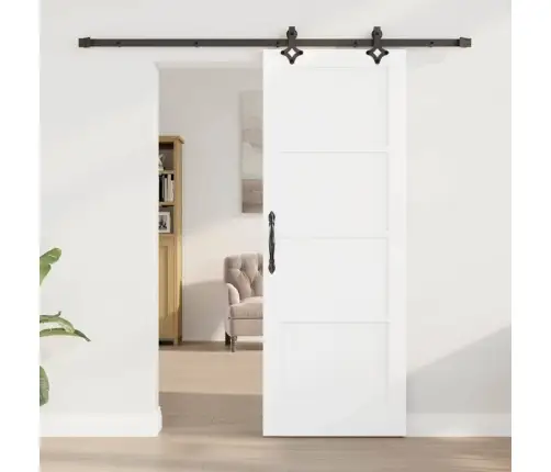 Slankios Durys Balta Ir Juoda 73,5 X 198,5 Cm