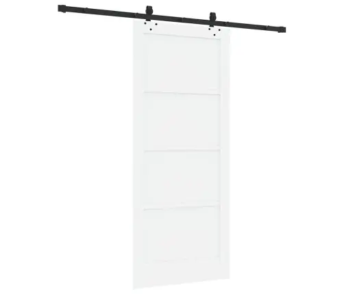 Slankios Durys Balta Ir Juoda 86 X 198,5 Cm