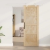 Libistav Uks Looduslik Ja Valge 73.5 X 198.5 Cm