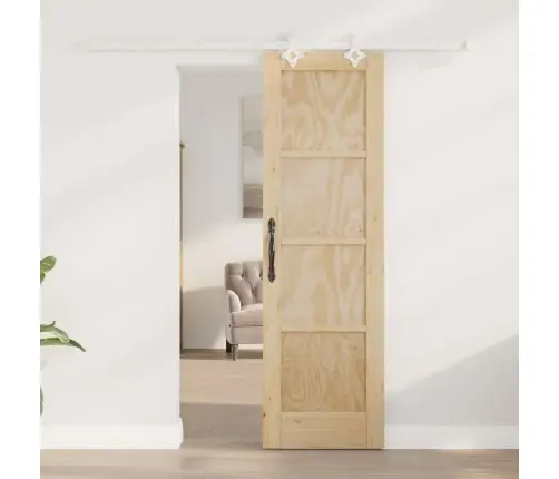 Slankios Durys Ruda 61 X 198,5 Cm Kietos Pušies Mediena