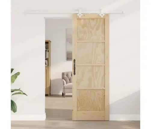 Libisev Uks Pruun 73,5 X 211 Cm Tahke Mänd