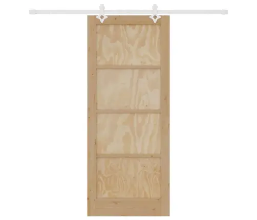 Bīdāmās Durvis Balts 83 X 202 Cm Cieta Priedes Koks Un Tērauds Vidaxl Bīdāmās Durvis Balts 83 X 202 Cm Cieta Priedes Koks Un Tērauds Vidaxl