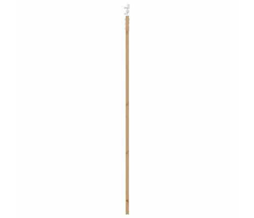 Bīdāmās Durvis Dabisks Un Balts 83 X 232 Cm Vidaxl