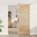Stumdomos Durys Natūrali Ir Balta 86 X 211 Cm