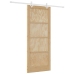 Stumdomos Durys Natūrali Ir Balta 86 X 211 Cm