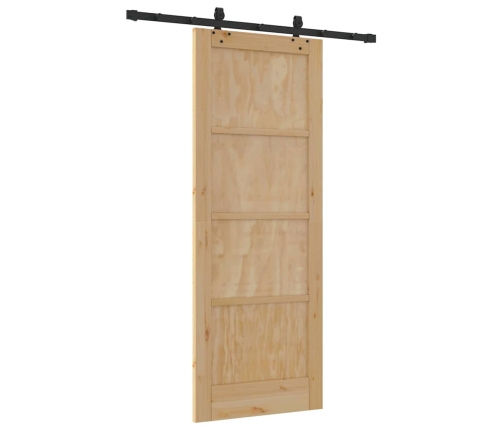 Liugukse Komplekt Muu Orkdal Naturaalne Ja Must 78 X 202 Cm
