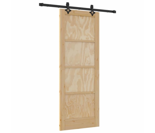 Liugukse Komplekt Muu Orkdal Naturaalne Ja Must 78 X 202 Cm