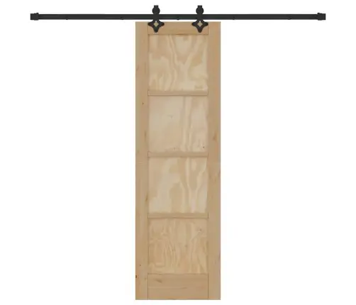 Slankios Durys Orkdal Ruda 61 X 198,5 Cm Kietos Pušies Mediena